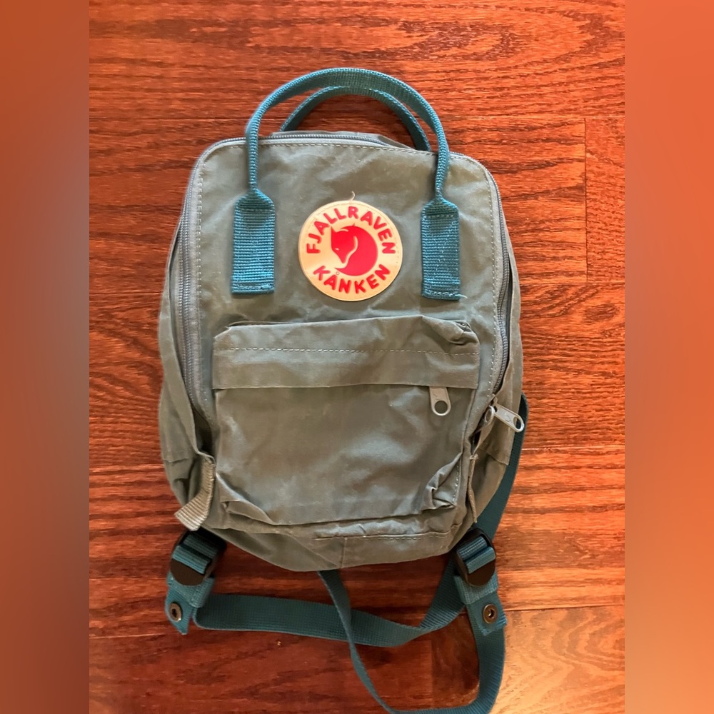 Fjallraven Kanken Backpack light green sage
11 x 9 inches